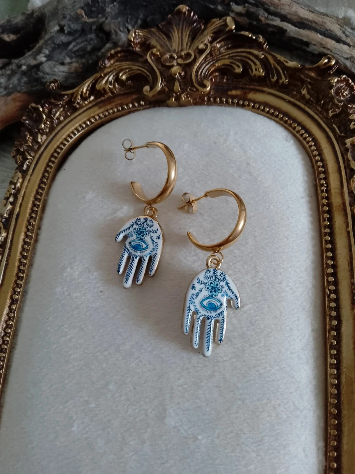 Pendientes de manos bohemios – photo 2